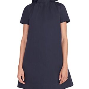 STAUD Mini Ilana Navy dress